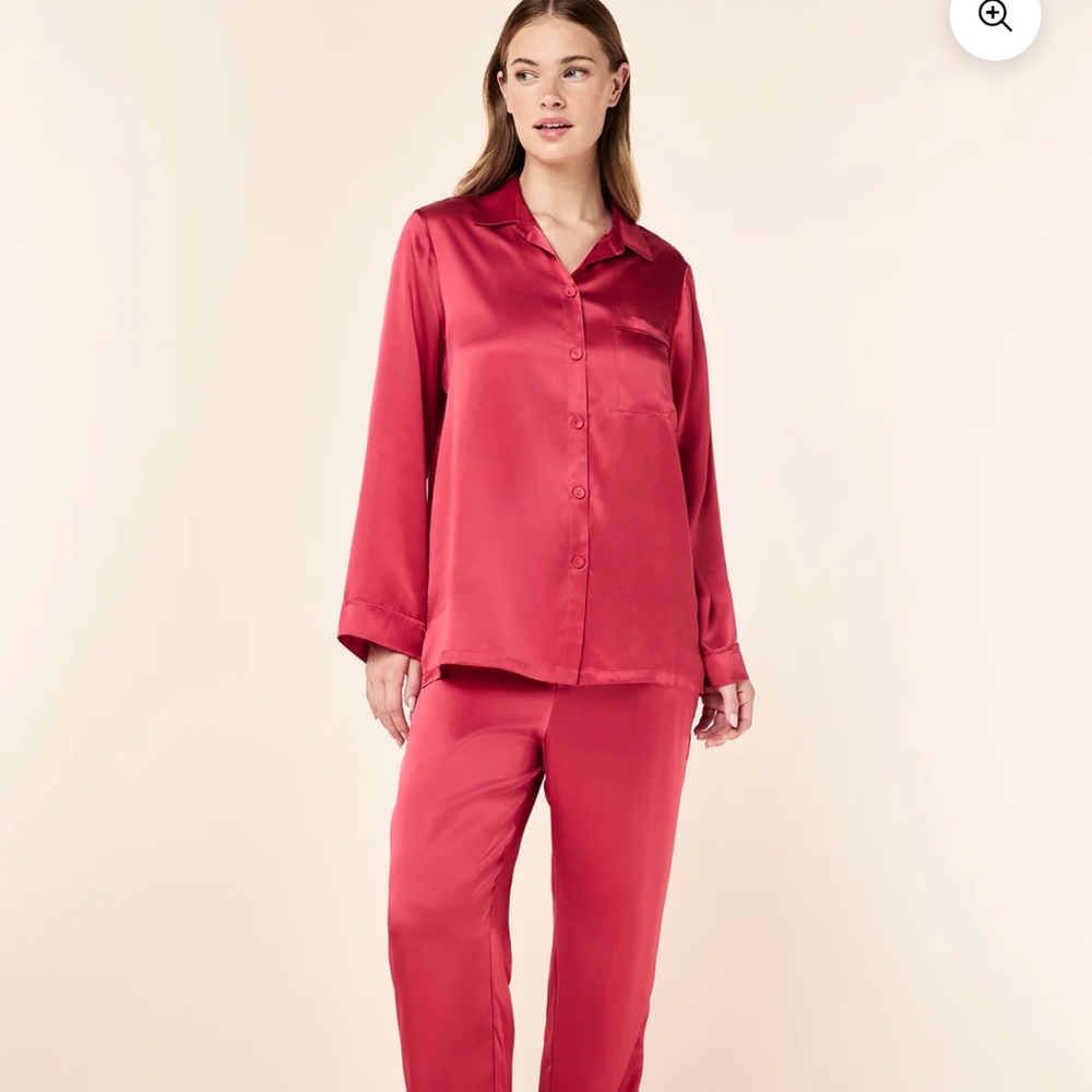 Silk green Pajama Set